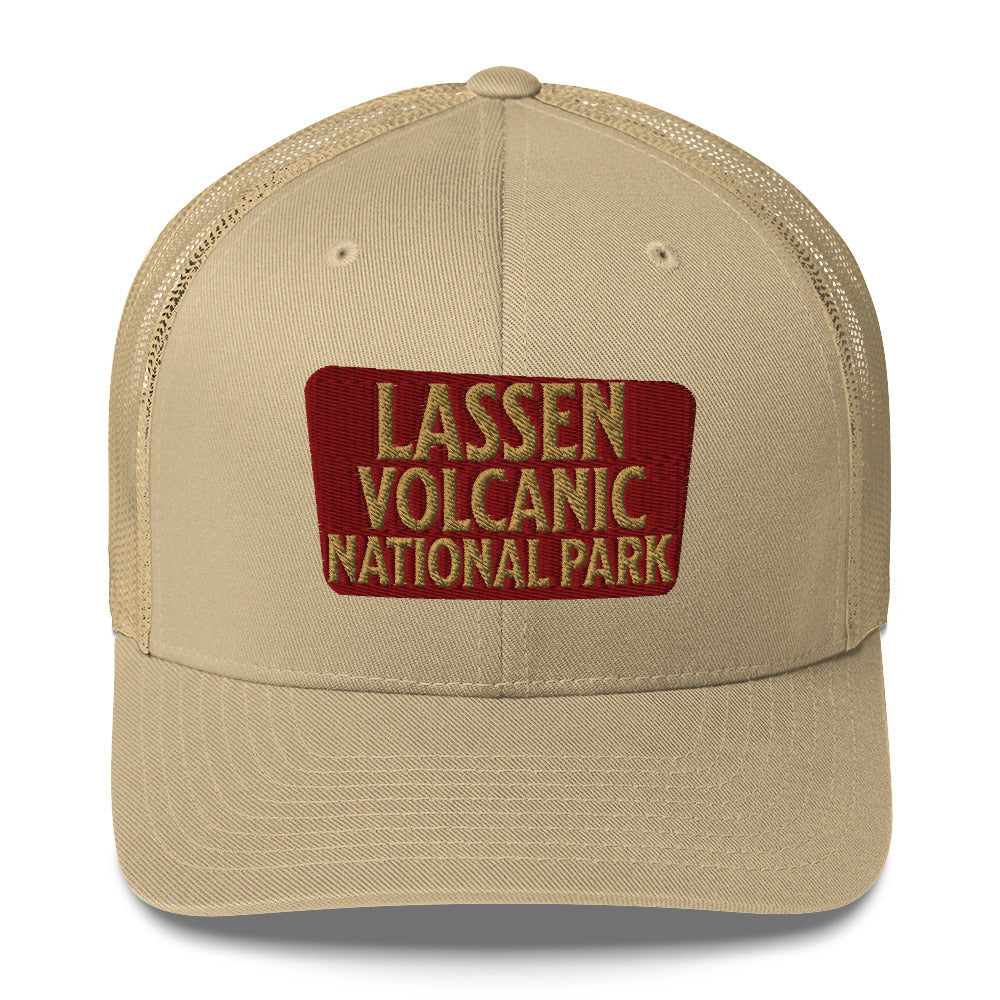 Lassen Volcanic National Park Embroidered Trucker Hat