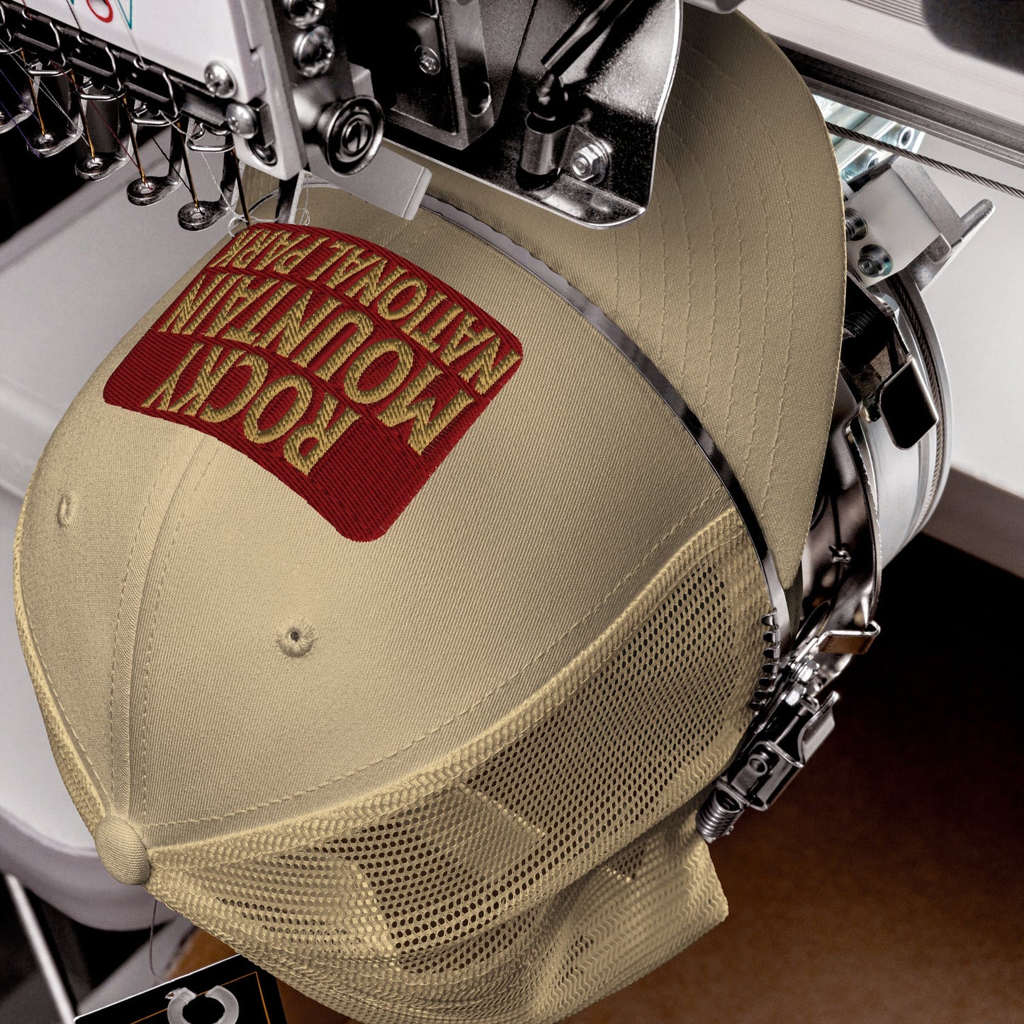 Rocky Mountain National Park Embroidered Trucker Hat