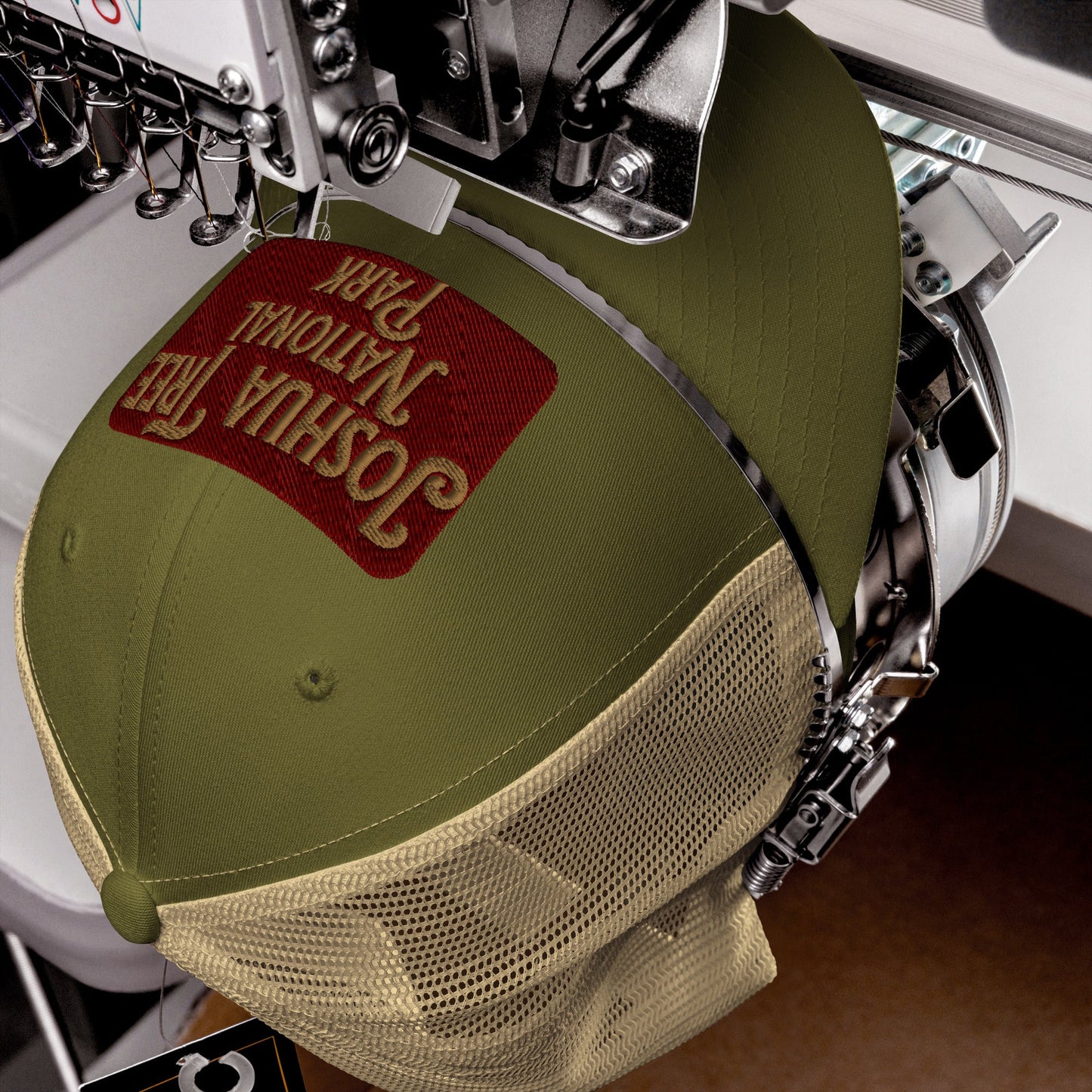 Joshua Tree National Park Embroidered Trucker Cap