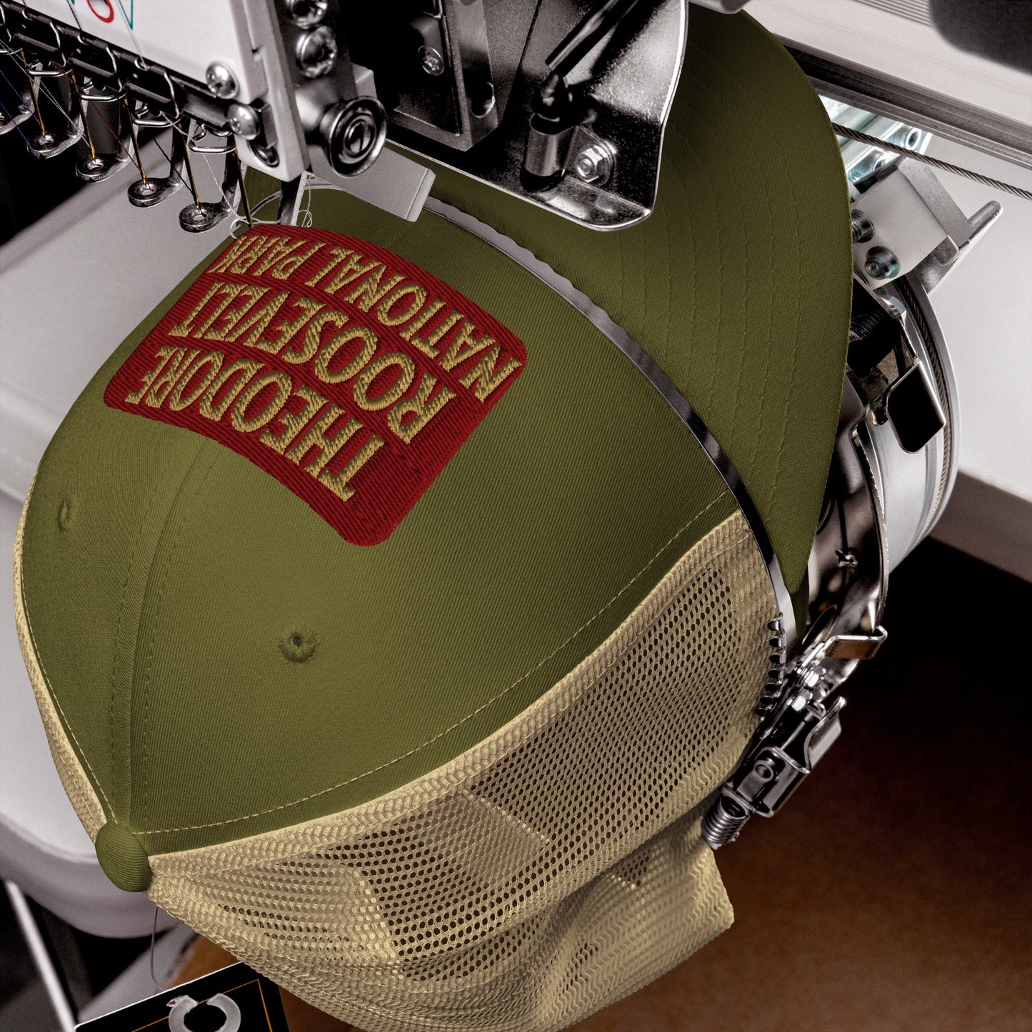 Theodore Roosevelt National Park Embroidered Trucker Hat