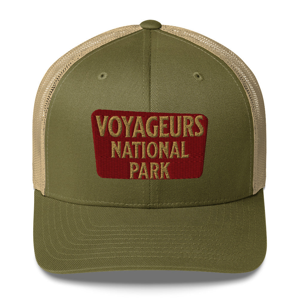 Voyageurs National Park Embroidered Trucker Hat