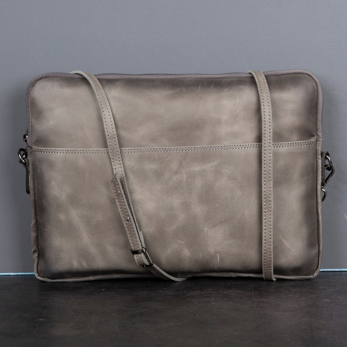 Seward Leather Laptop Bag with Shoulder Strap - MacBook Sleeve 14" & 16"