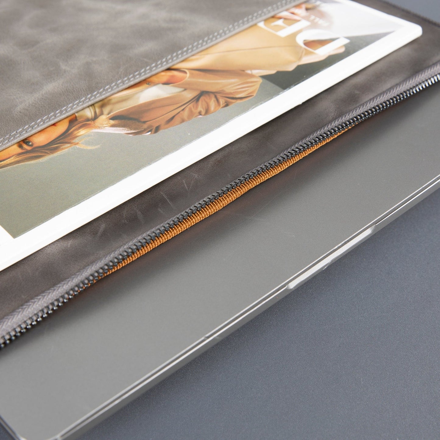 Seward Leather Laptop Bag with Shoulder Strap - MacBook Sleeve 14" & 16"