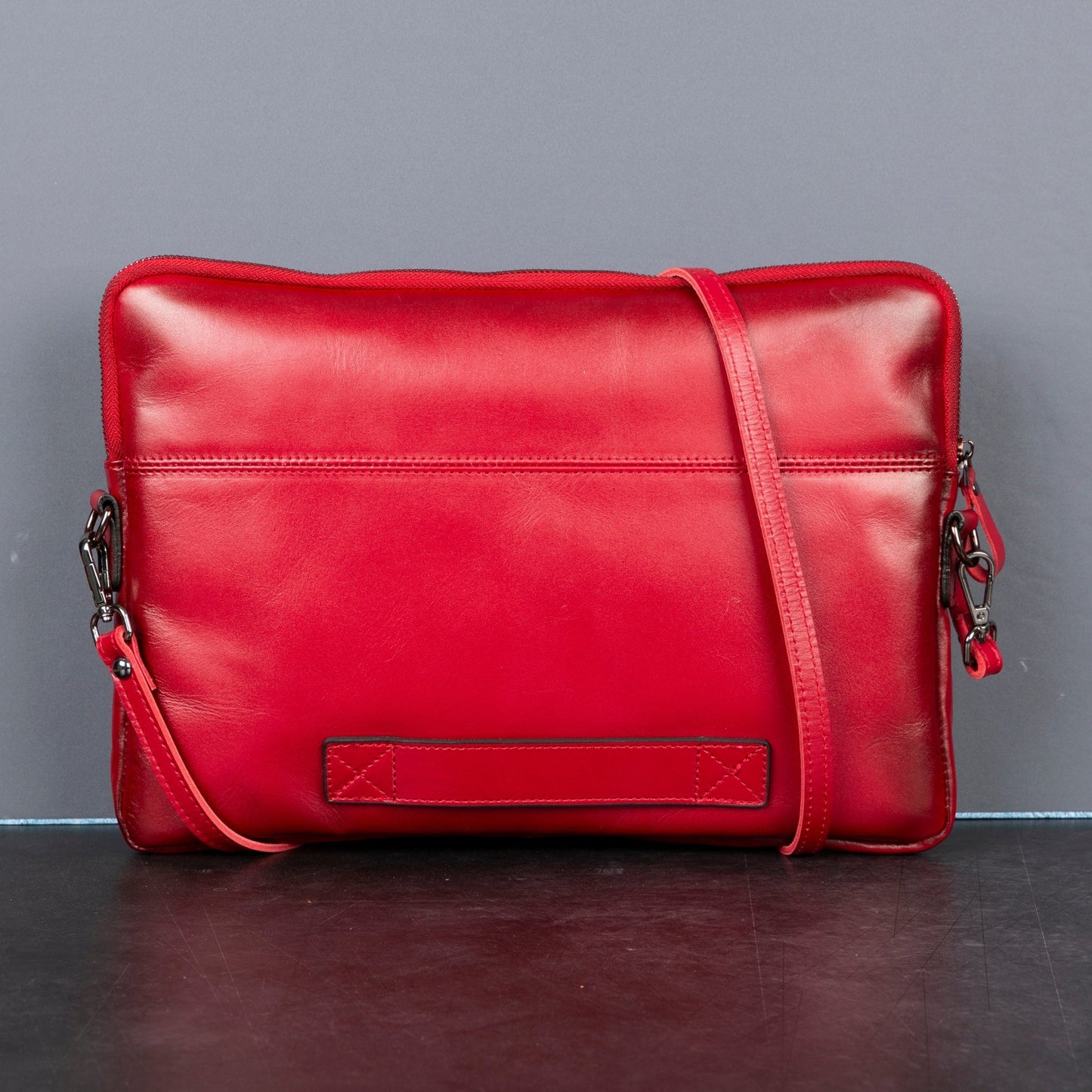 Seward Leather Laptop Bag with Shoulder Strap - MacBook Sleeve 14" & 16"