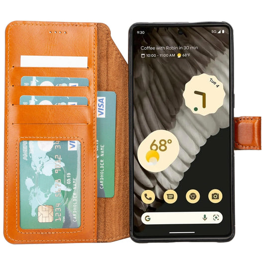 Sheridan Detachable Leather Google Pixel 8 Pro Wallet Case