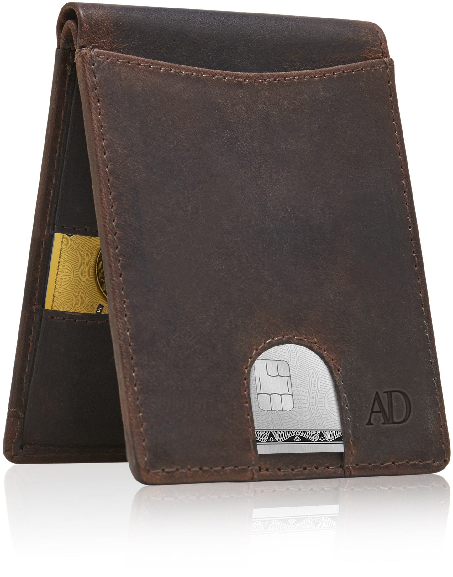 Pull Strap Bifold Wallet