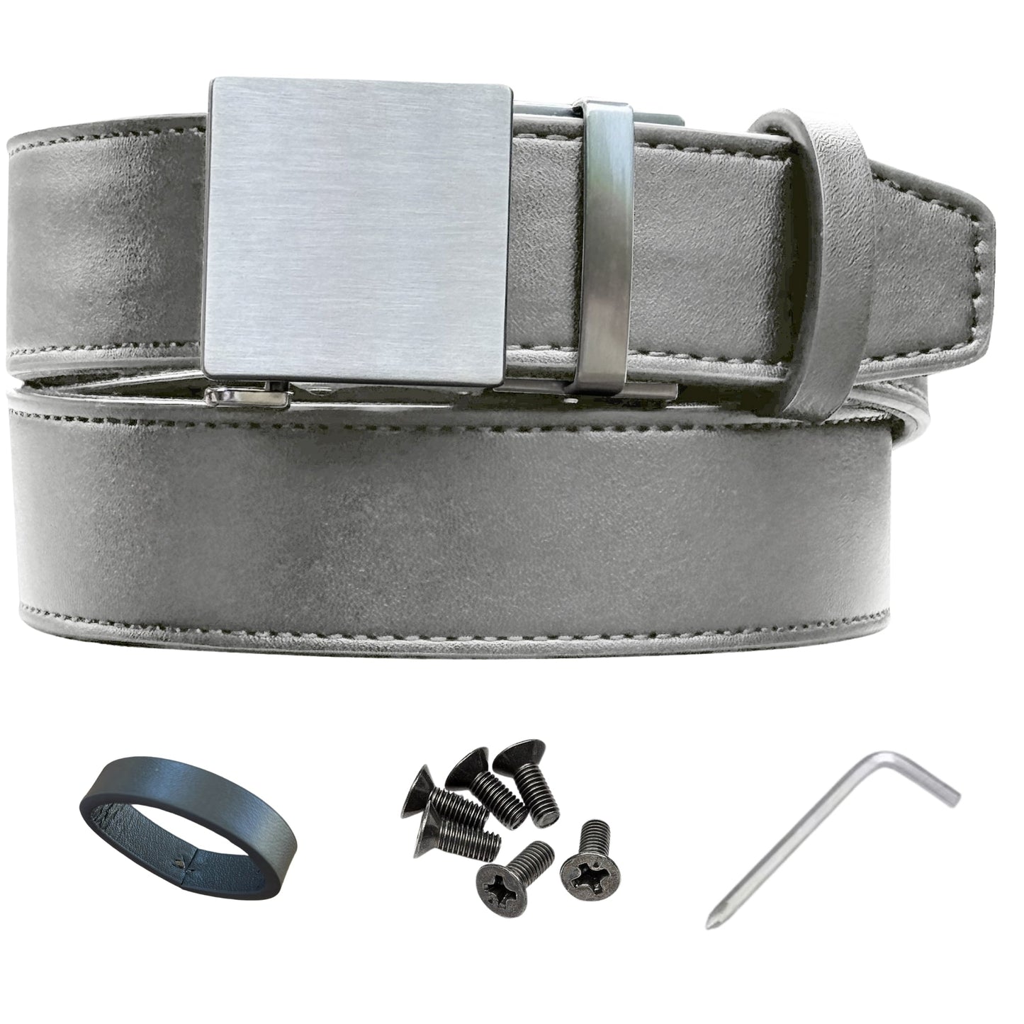 Stealth EDC Belt – Leather & Ballistic Nylon Hybrid for Concealed Carry