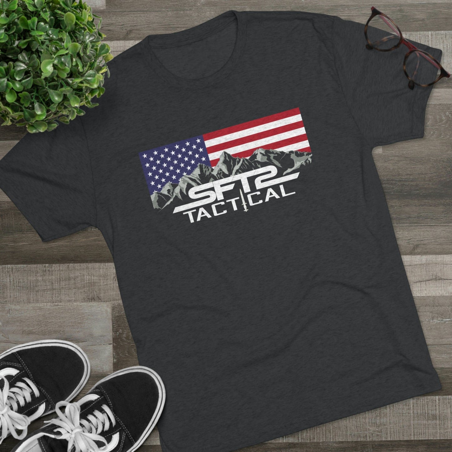 America's Favorite Logo Tri-Blend Crew Tee