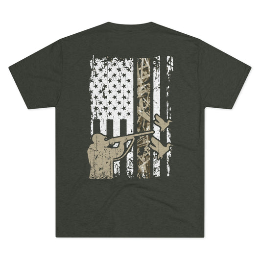 American Waterfowl -  Tri-Blend Crew Tee