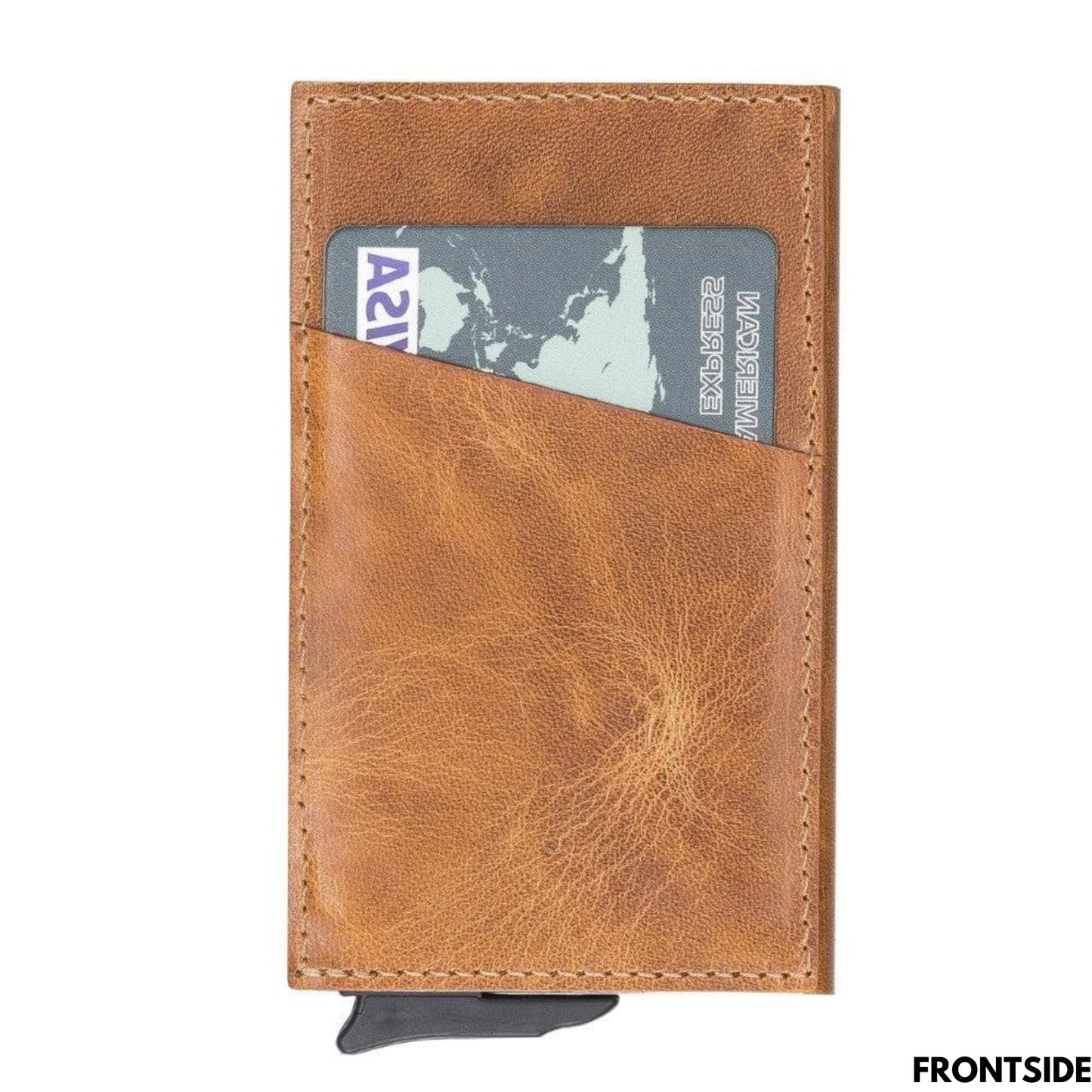 Telluride Leather Popup Cardholder for Men and Women
