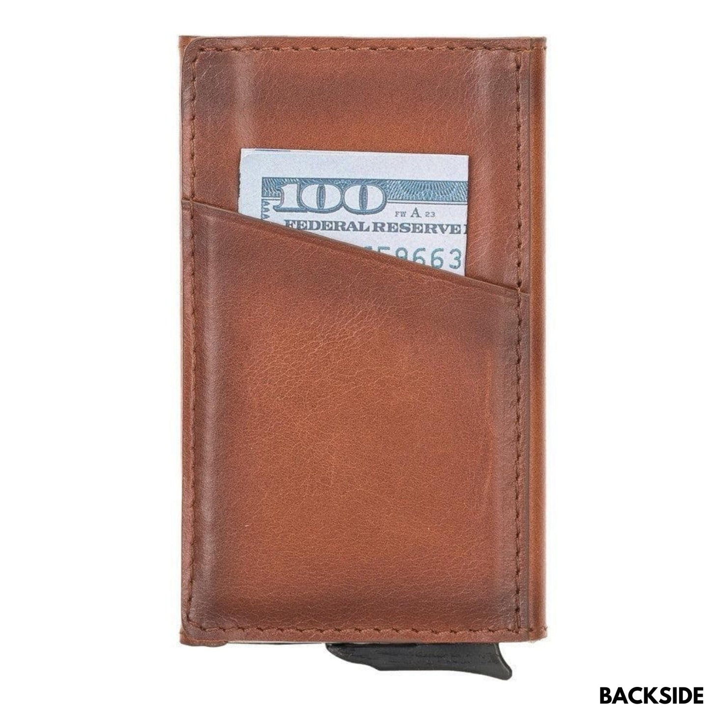 Telluride Leather Popup Cardholder for Men and Women