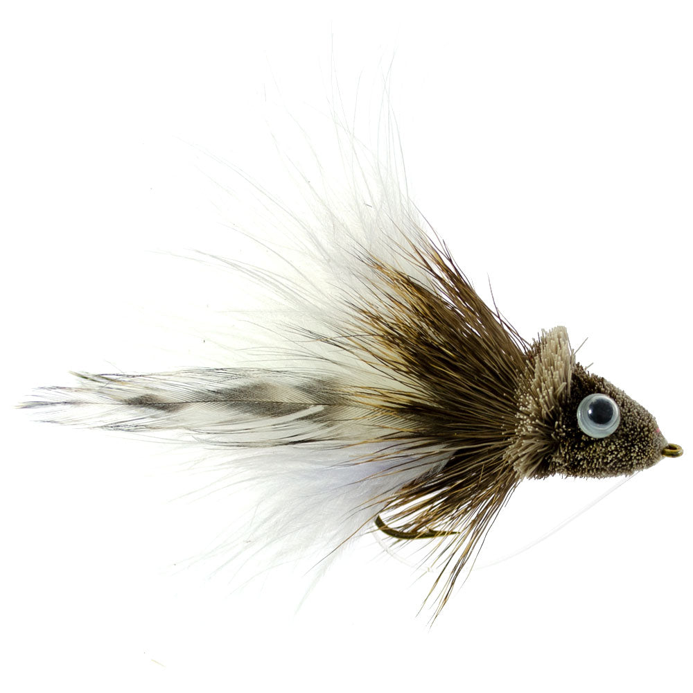 Bass Bug Collection - 24 Bass Fly Fishing Flies - Surface Poppers Frog, Rat, Mouse And Divers  - Hook Sizes 2,4, 6, 8