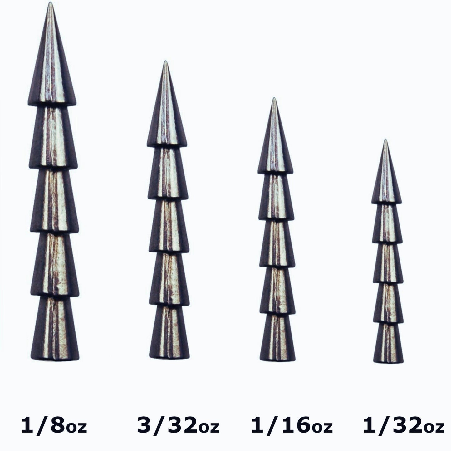 Reaction Tackle Tungsten Nail Weights/ Insert Sinkers