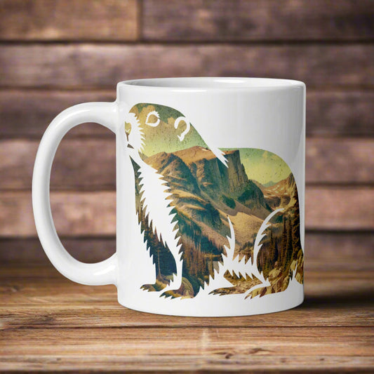 Rocky Mountain Park Marmot Mug