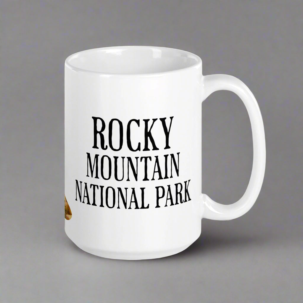 Rocky Mountain Park Marmot Mug