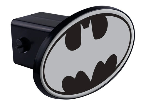 Trik Topz Batman Trailer Hitch Cover fits 2" hitch Grey Oval