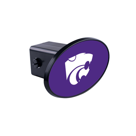 Trik Topz Trailer Hitch Cover High Impact ABS NCAA Kansas State University Fits 2in Receiver