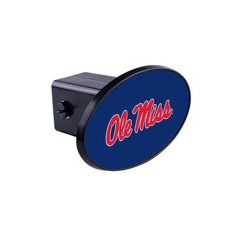 Trik Topz Trailer Hitch Cover High Impact ABS NCAA Old Miss Rebels Fits 2in Receiver