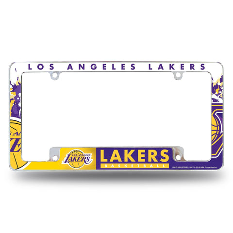 Trik Topz NBA License Plate Frame Las Angeles Lakers
