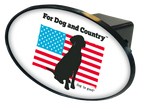 Trik Topz Hitch Cover Dog Designs  For Dog And Country